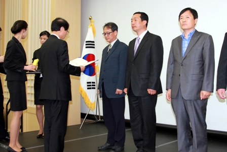 서천군이 하천업무 발전 기여한 공로를 인정받아 국토부장관상을 수상했다