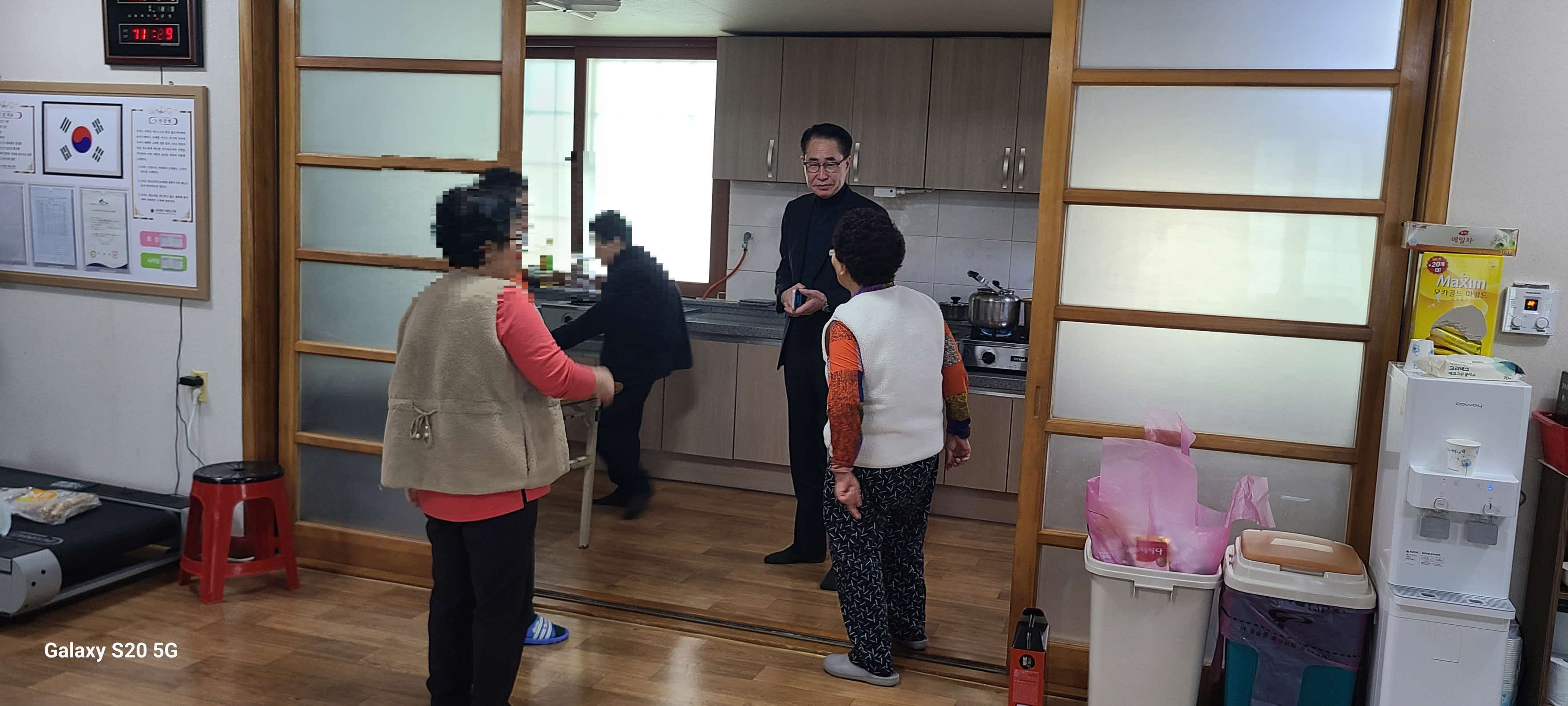 9. 서면, 경로당 공공 급식 현장 점검