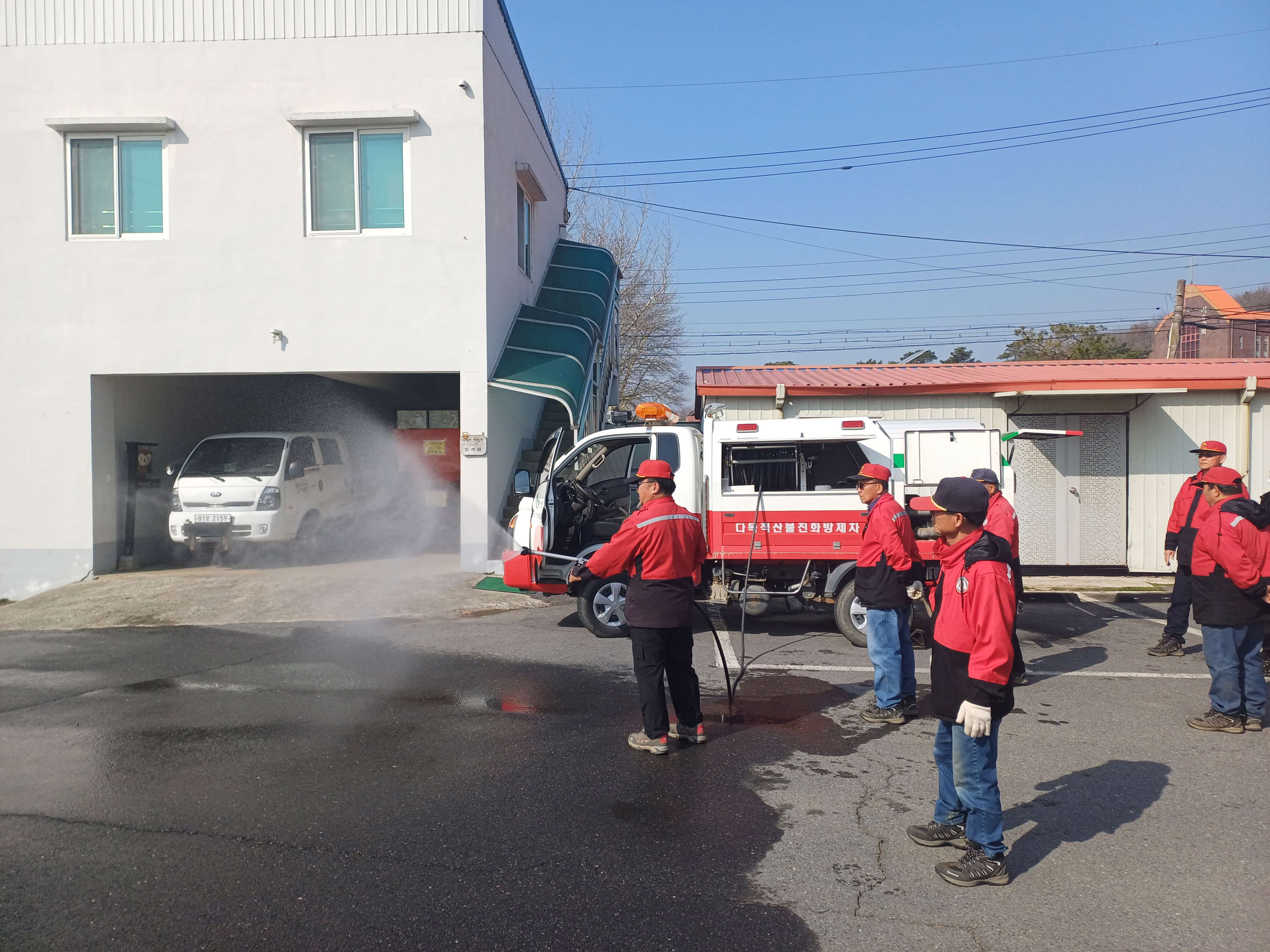 8. 시초면,산불감시원 대상 산불차 운용교육 실시 (1)