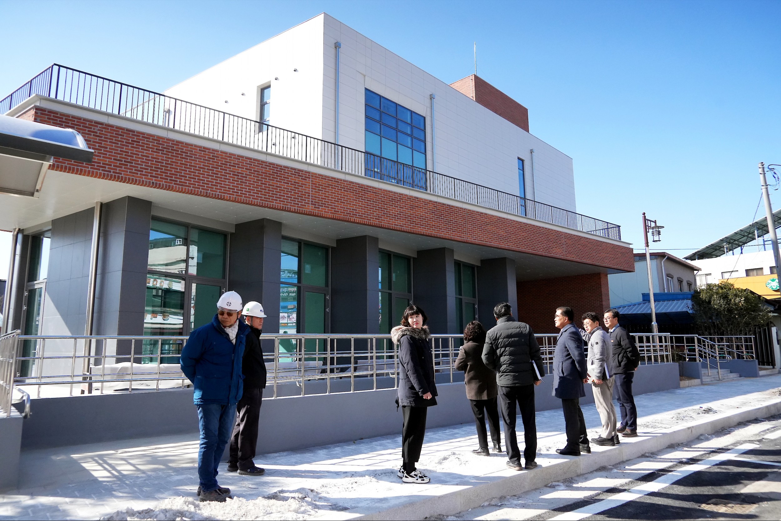 서천읍 복합이음센터 현장방문 이미지