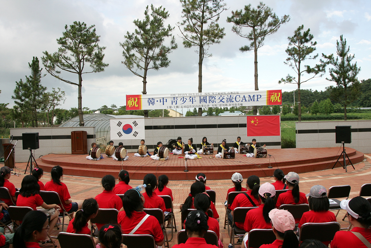 중국 학생 등 82명 서천 방문