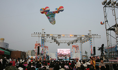 장항항 꼴갑축제 사진